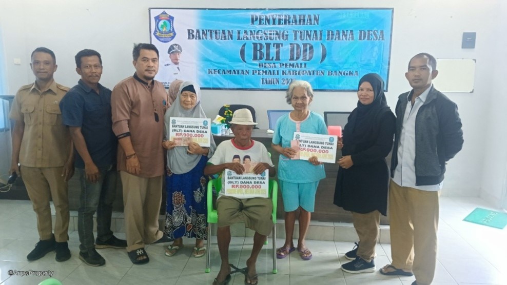 Kegiatan Pembagian BLT Periode April, Mei, Juni 205